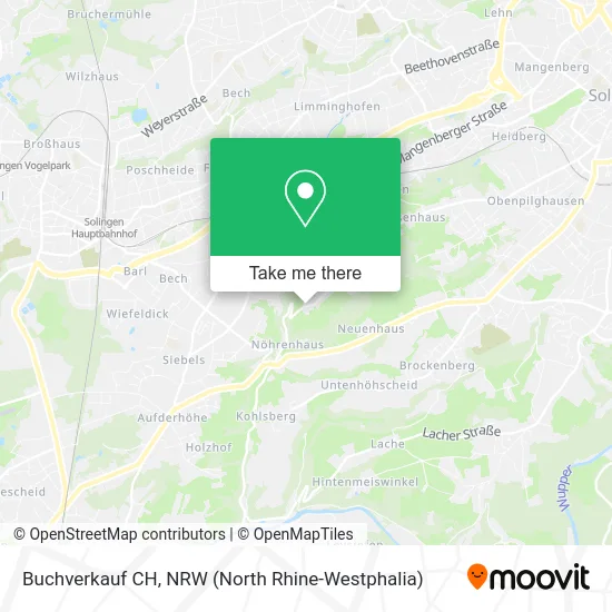 Карта Buchverkauf CH