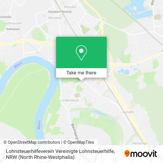Lohnsteuerhilfeverein Vereinigte Lohnsteuerhilfe map
