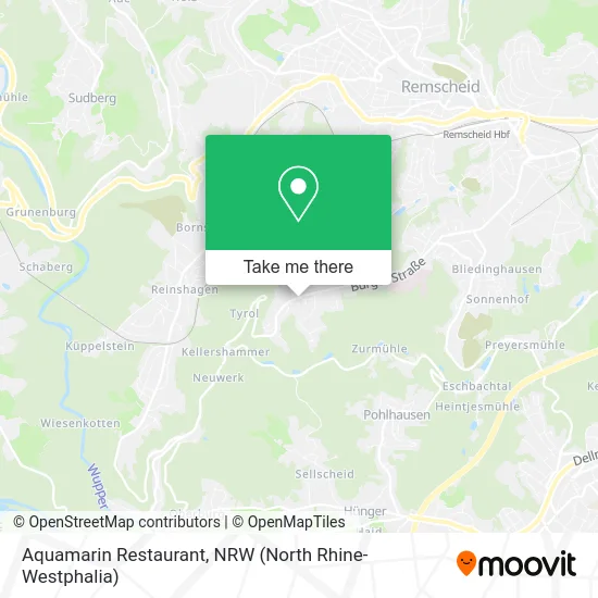 Карта Aquamarin Restaurant