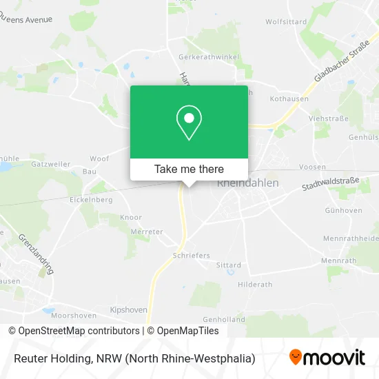 Reuter Holding map