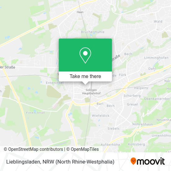 Карта Lieblingsladen