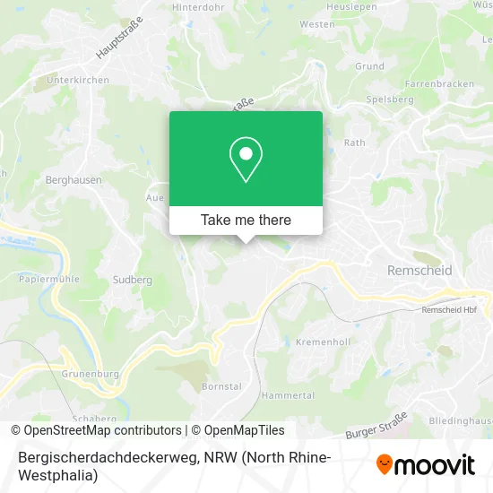 Bergischerdachdeckerweg map