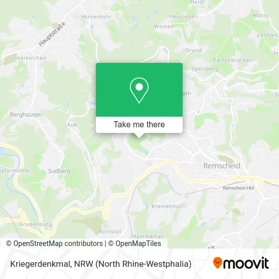 Карта Kriegerdenkmal