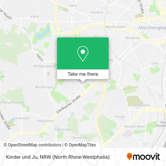 Карта Kinder und Ju