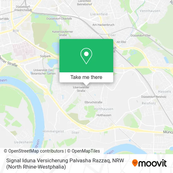 Карта Signal Iduna Versicherung Palvasha Razzaq