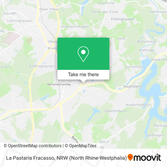 La Pastaria Fracasso map