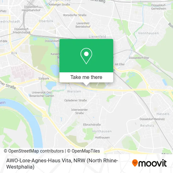 Карта AWO-Lore-Agnes-Haus Vita