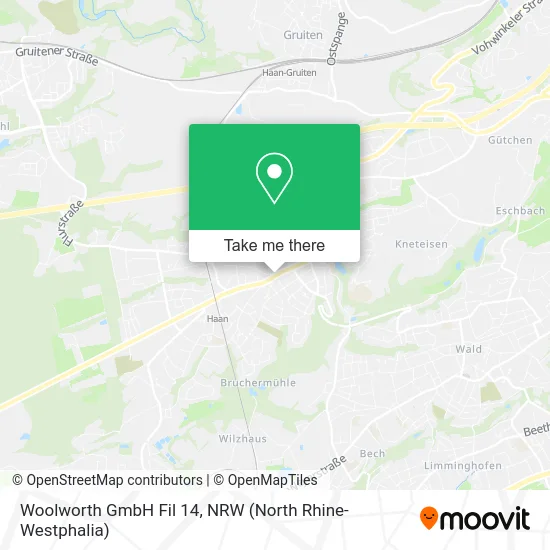 Карта Woolworth GmbH Fil 14