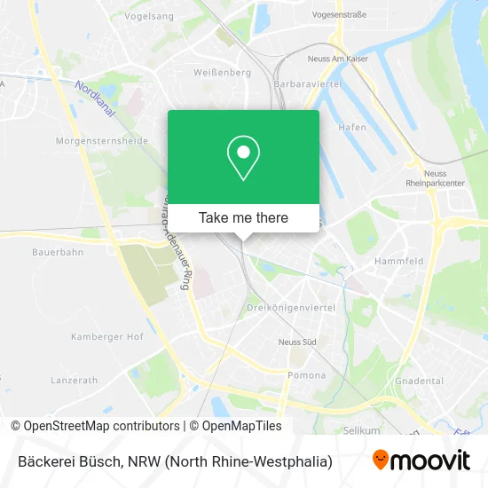 Карта Bäckerei Büsch
