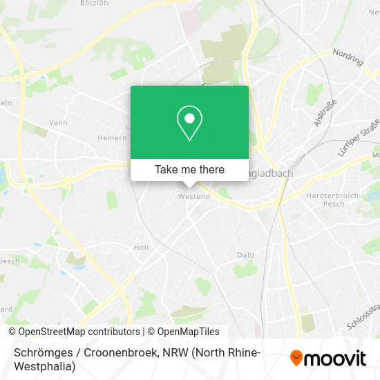 Карта Schrömges / Croonenbroek