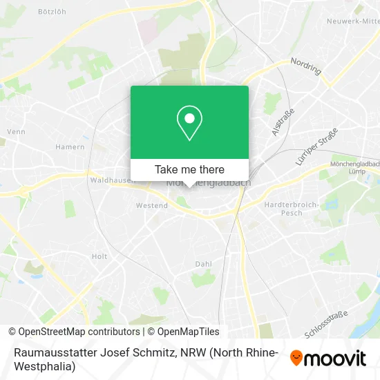 Карта Raumausstatter Josef Schmitz