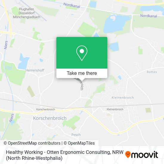 Карта Healthy Working - Otten Ergonomic Consulting