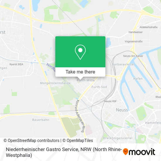 Карта Niederrheinischer Gastro Service