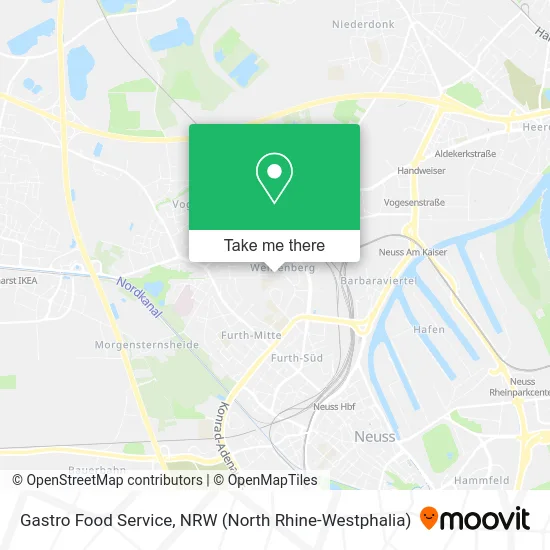 Карта Gastro Food Service