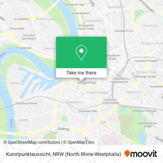 Карта Kunstpunktaussicht
