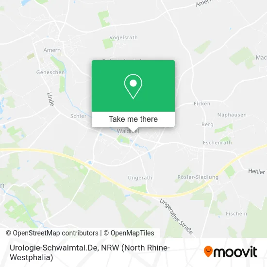 Карта Urologie-Schwalmtal.De