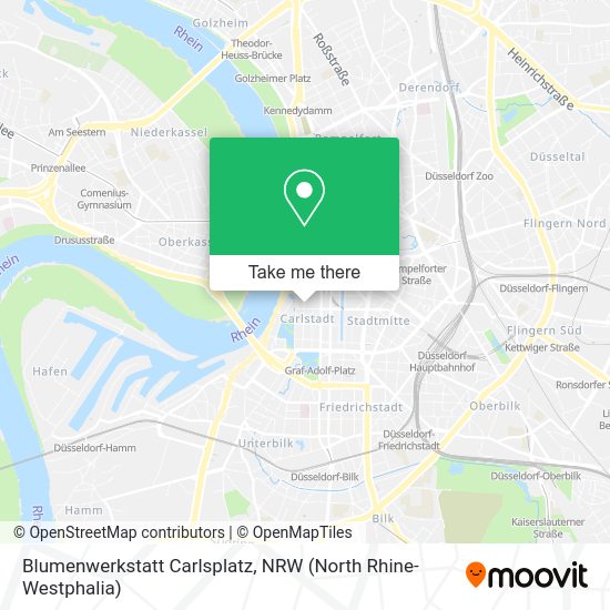 Карта Blumenwerkstatt Carlsplatz