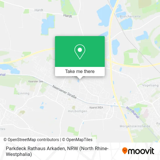 Parkdeck Rathaus Arkaden map