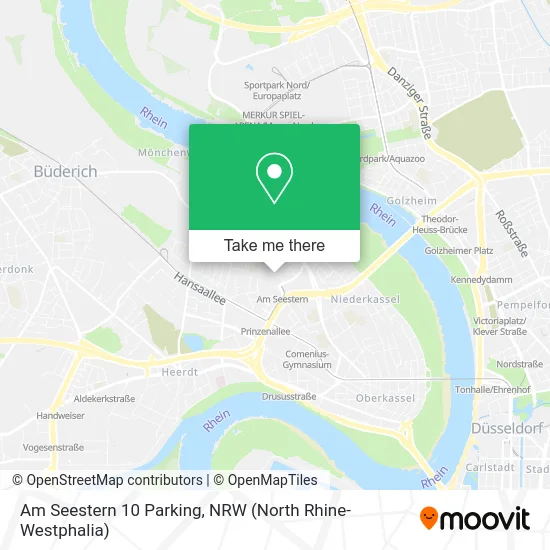 Карта Am Seestern 10 Parking