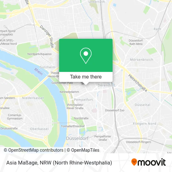 Карта Asia Maßage