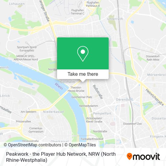Карта Peakwork - the Player Hub Network