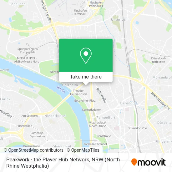 Карта Peakwork - the Player Hub Network