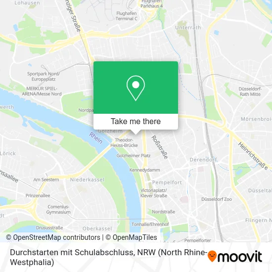 Карта Durchstarten mit Schulabschluss
