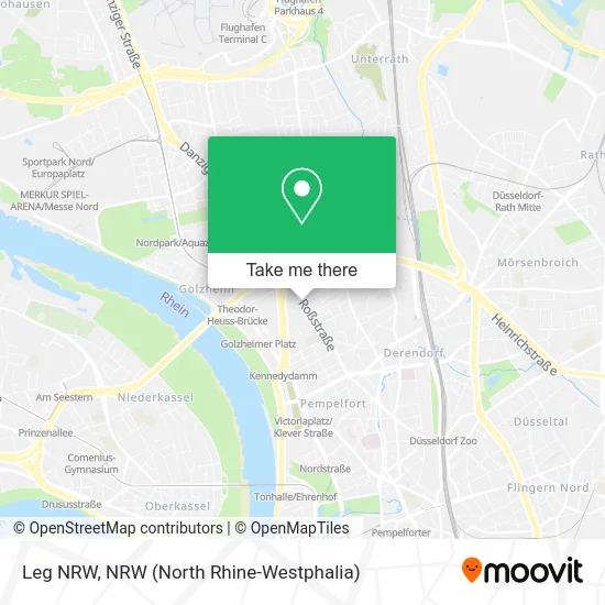 Карта Leg NRW