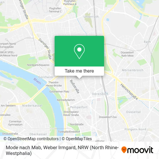 Карта Mode nach Mab, Weber Irmgard