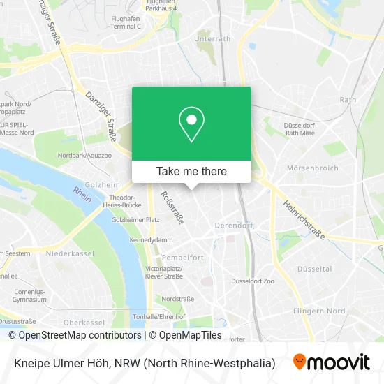 Карта Kneipe Ulmer Höh