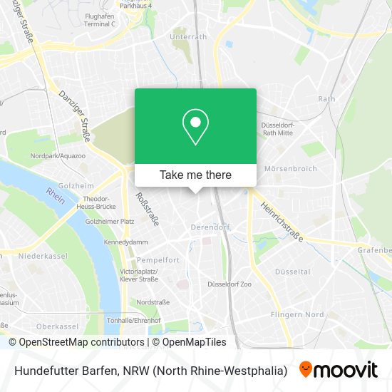 Карта Hundefutter Barfen