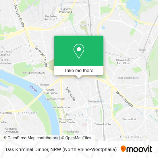 Карта Das Kriminal Dinner