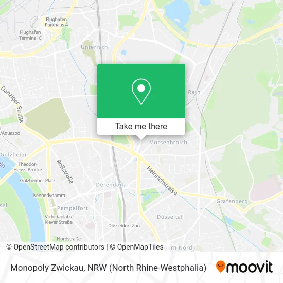 Карта Monopoly Zwickau