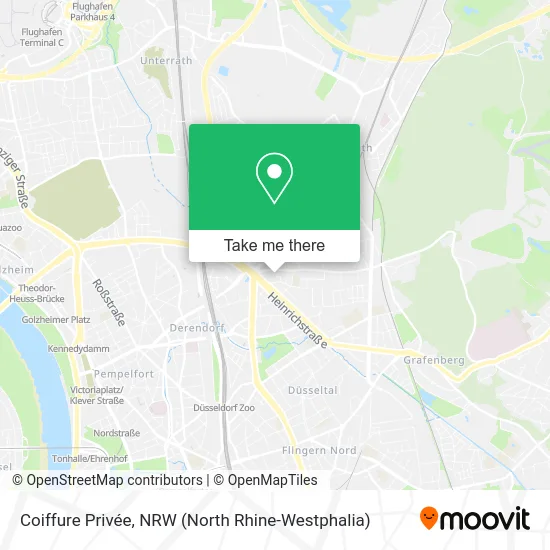 Карта Coiffure Privée