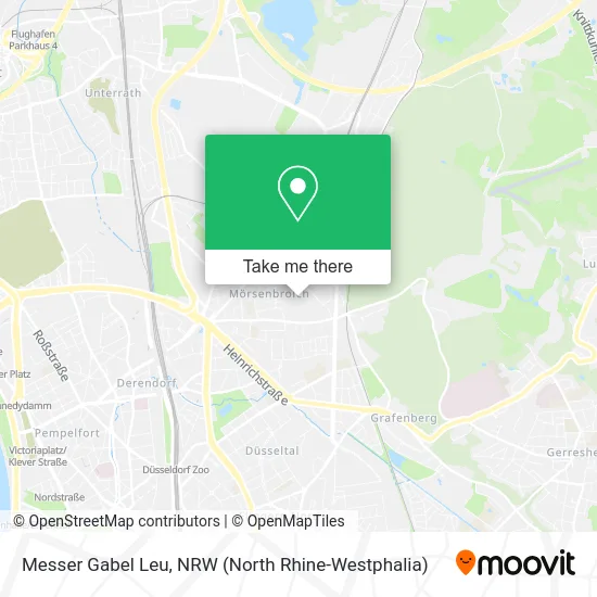 Карта Messer Gabel Leu