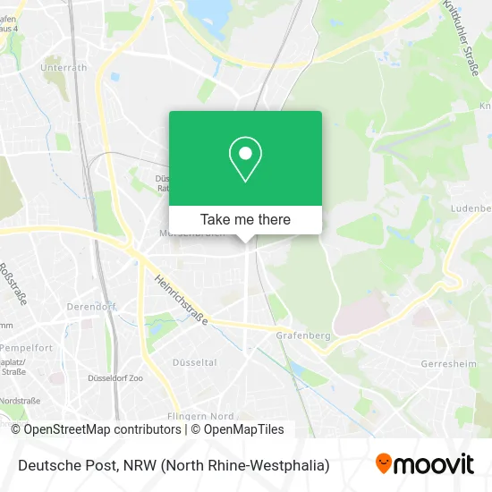 Карта Deutsche Post