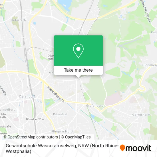 Карта Gesamtschule Wasseramselweg