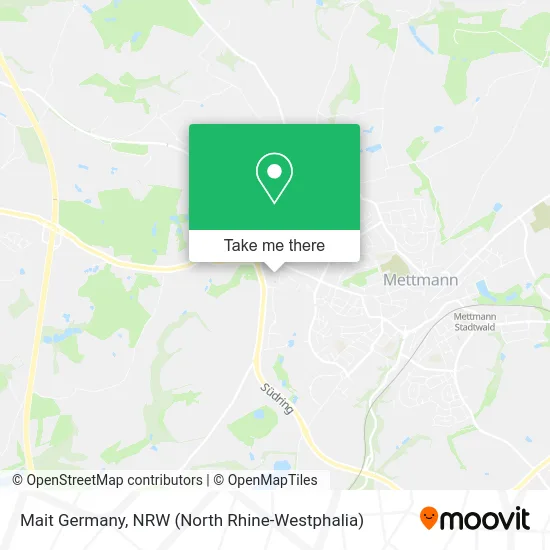 Карта Mait Germany