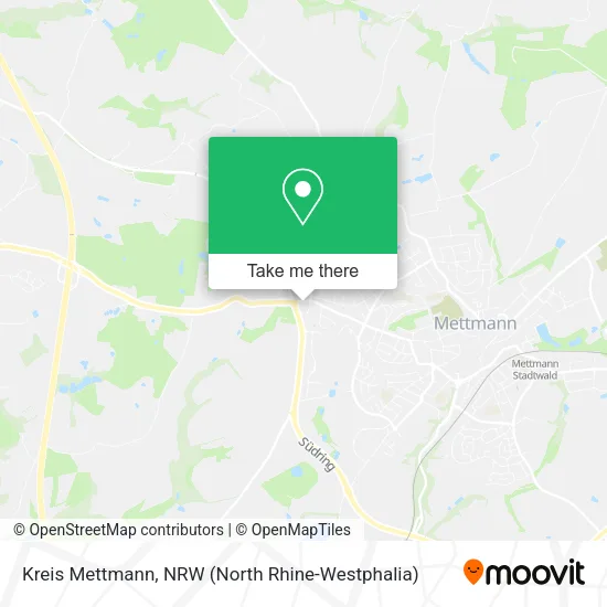 Kreis Mettmann map