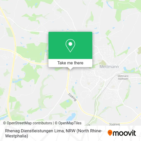 Rhenag Dienstleistungen Lima map