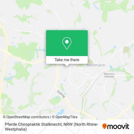 Pferde Chiropraktik Stallknecht map