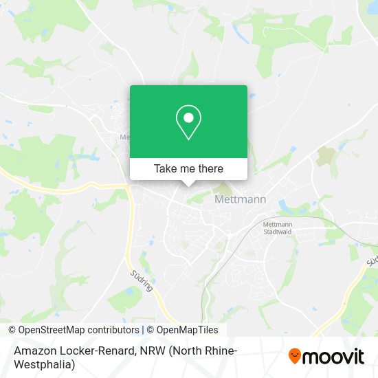 Карта Amazon Locker-Renard