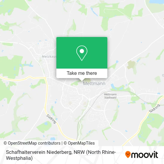 Карта Schafhalterverein Niederberg