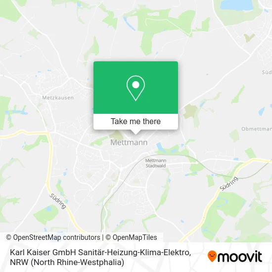 Карта Karl Kaiser GmbH Sanitär-Heizung-Klima-Elektro