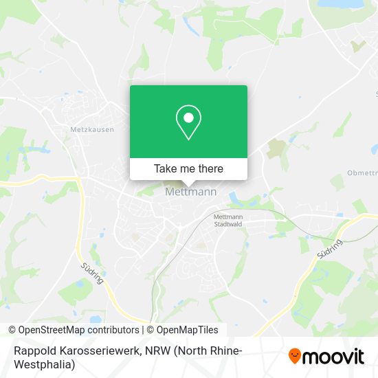 Карта Rappold Karosseriewerk