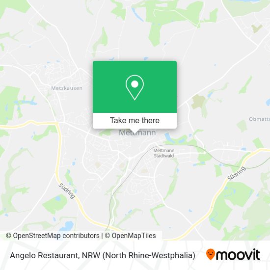 Карта Angelo Restaurant