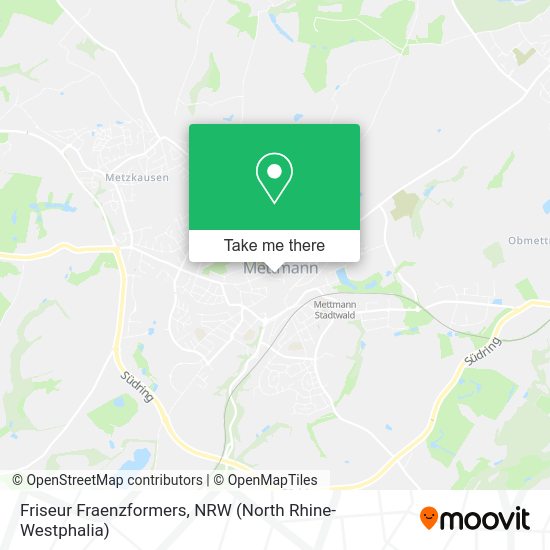 Карта Friseur Fraenzformers