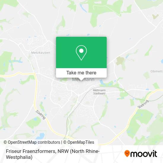 Карта Friseur Fraenzformers