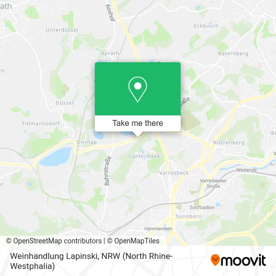 Карта Weinhandlung Lapinski