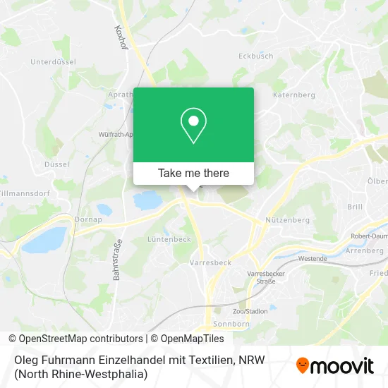 Oleg Fuhrmann Einzelhandel mit Textilien map